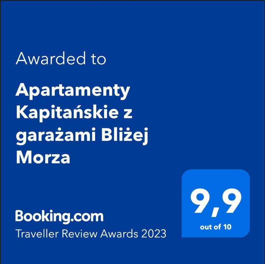 Apartamenty Kapitanskie Blizej Morza Kołobrzeg Eksteriør billede